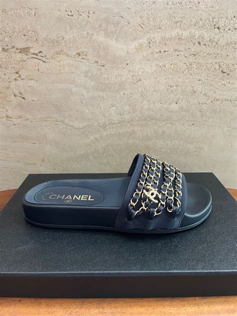 chanel marine chain mules cruise 2017|CHANEL.